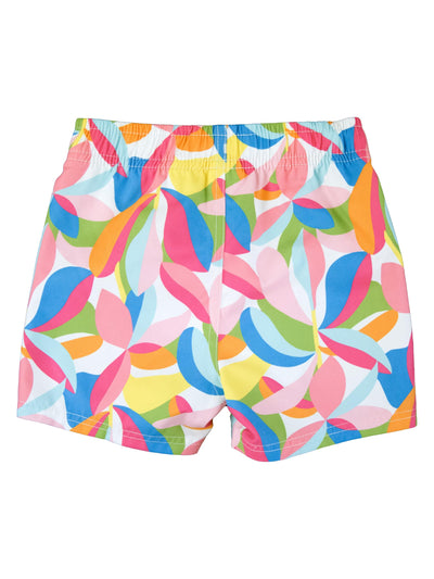 RUGGEDBUTTS Boys UPF50+ Sun Protection Novelty Swim Trunks - Tropical Adventure, 3T