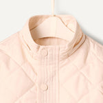 Amazon Essentials x Sofia Grainge Unisex Babies' Hooded Insulated Midweight Field Jacket, Pearl, 18 Months