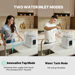 AURAKICH Baby Bottle Washer, Sterilizer & Dryer - All-in-One Pro Cleaning Machine with Fishbone Spray Arm, Self-Cleaning & AUTO Mode, Dual Water Inlet for Bottles, Breast Pump & Baby Essentials
