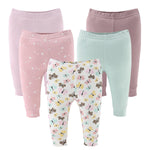 The Peanutshell Baby Girl Pants, Baby Girls' Clothing, Cotton Baby Clothes for Girls, Newborn to 24 Month Pants, Bottoms (US, Age, 9 Months, 12 Months, Multicolor)