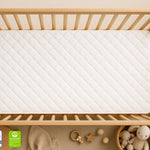 Dream On Me Luna Haven 2" Cradle Mattress – Lightweight Firm Polyester Fiber Core, Waterproof & Easy-Clean, Stain & Odor Resistant, Greenguard Gold and BSA Certified (36" L x 18" W x 2" H)