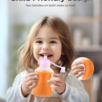 Jelly Ruru Silicone Reusable Baby Food Pouches with Straws, Leakproof Refillable Squeeze Pouches, Dishwasher, Freezer, Microwave Safe, Baby Food Storage for Homemade Puree, Yogurt (one size, Count, 4)