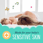 Seventh Generation Baby Wipes Sensitive Protection with Snap Seal Unscented Baby Wipes 64 Count