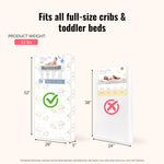 Dream On Me Twilight 5” 88 Coil Inner Spring Crib & Toddler Mattress – Brown Cloud, Greenguard Gold & BSA Certified, Waterproof & Stain-Resistant Cover, Fits Standard Full-Size Cribs & Toddler Beds