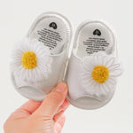 Infant Baby Boys Girls Summer Sandals Cute Flower Anti-Slip Soft Sole Shoes Newborn Crib Shoes First Walking Shoes