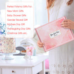 iAOVUEBY New Mom Gifts & Baby Girl Gifts, Baby Shower Gifts for Mom to Be, Pregnancy Gifts for Expecting Mom, First Time Mothers Day Gift for New Mom, Pregnancy Gifts for Women and Baby