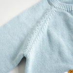 Baby Girls Sweater Cardigan Long Sleeve Button Knit Sweater Coat Tops Cute Fall Winter Jacket Outwear
