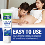 Stretch Mark Cream for Pregnancy, Helps Stretch Marks Removal, Smooth and Firm the Belly Skin, Abdominal Care for Preventing and Repairing Wrinkles and Scars, Gentle Treatment for Mom