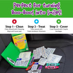 Crayola First Aid Kit, 30 Pieces | First Aid Kit for Kids & Adults, Travel-Friendly Compact for Home, Car, Camping, and Traveling