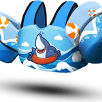 Chriffer Kids Swim Vest Life Jacket for 30-55 Pounds Boys and Girls, Toddler Floaties with Shoulder Harness Arm Wings for 2,3,4,5,6,7 Years Old Baby