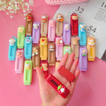 24 Pack Cute Retractable Erasers for Kids Fun Eraser Bulk Kawaii Pencil Erasers Kids Pencil Erasers for Back to School Supplies Classroom Rewards Gifts.