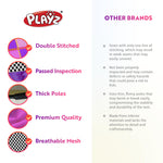 Playz 5pc Kids' Play Tents & Tunnels - Ball Pit for Toddlers, Basketball Hoop, Crawling Tubes, Pop-Up Playhouses, Baby Obstacle Course for Indoor or Outdoor Use