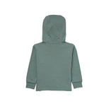 Hanes Baby Pure Comfort Organic Hoodie, French Terry Full-Zip Hooded Sweatshirt, Infant Boys & Girls, Green