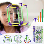 Build A Bubble Montessori 3D Bubble Maker Kit for Kids 8&Up – Fun-Filled, Screen Free Toy - 57-Piece STEM Building Toys Kit– Indoor Educational STEAM Bubble Toys That Help Your Child's Development