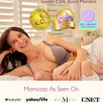 Momcozy Nursing Bras for Breastfeeding, Seamless Pregnancy Maternity Bra Wireless Classic Jelly Strip Support Nursing Bra Dark Brown