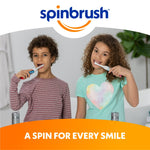 Spinbrush Monster Jam Grave Digger Battery Powered Electric Toothbrush for Children Ages 3+ with AA Battery, Soft Head Bristles
