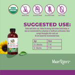 USDA Organic Gripe Water for Babies by MaryRuth's | Herbal Blend for Little Tummies | Baby Essentials | for Newborns | Ginger Root | Fennel Seed | Dill Seed | Vegan | 4 oz | 30-60 Servings