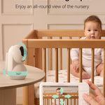 Momcozy Baby Monitor BM03 Add-On Camera Unit, Full 1080P HD Resolution, Pan-Tilt-Zoom Camera, SD Card(Not Included) Storage Available, Easy Pairing (Not Compatible with BM01)