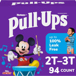 Pull-Ups Boys' Potty Training Pants, Size 3T-4T Training Underwear (32-40 lbs), 112 Count (4 Packs of 28), Packaging May Vary