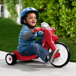 Radio Flyer Lights & Sounds Racer, Red Toddler Ride On Toy for Kids Ages 2-5