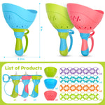 Birebebys Outdoor Toys for Kids Ages 4-8, 3 Packs Flying Catching Game, Outside Manual Capture Chasing Toys for Ages 3-7, Fun Family Games for Boys Girls Ages 2 3 4 5 6
