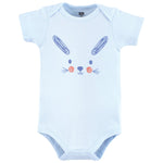 Hudson Baby Unisex Cotton Bodysuits, Egg Hunt, 6-9 Months