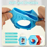 3 Pack Silicone Sleeves for Mam Glass Baby Bottles 6oz,Anti Breakage Baby Bottle Holder Compatible with MAM Baby Bottle.