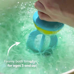 HABA Kids Bubble Bath Whisk 2 Pack - Bath Toys for Sensory Play, Motor Skill Development, Water Play and Bath Time Fun