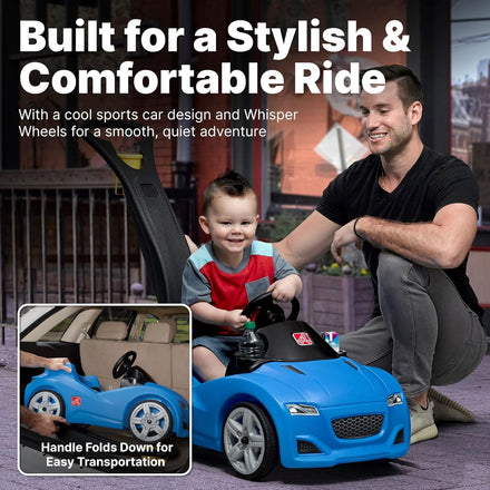 Step 2 Ride On Step2 Whisper Ride Cruiser Kids Push Car, Ride - Push & Pedal Riding ...