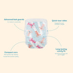 Hello Bello Premium Swim Diapers I Affordable and Eco-Friendly Disposable Swim Dipes for Babies and Kids I Size Medium - Diaper Size 4-5