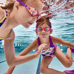Speedo Unisex-child Swim Goggles Hydrospex Ages 6-14, Pink
