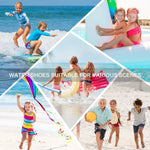 ANLUKE Kids Boys Girls Water Shoes Barefoot Aqua Socks Fast Dry Beach Swim Outdoor Sports Shoes for Toddler Black 34/35