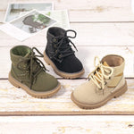 KIDSUN Toddler Boys Girls Boot Kids Work Boots Winter Snow Boots Lace Up Hiking Outdoor Boot (Toddler/little Kid)