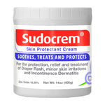 Sudocrem Skin Protectant Cream - Diaper Rash Cream for Baby – Soothes, Treats, and Protects, For the Relief, Treatment, and Prevention of Diaper Rash, 15.29% Zinc Oxide – 14oz