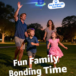 wow97e Flying Orb Ball Toy for Kids, Hand Controlled Hover Flying Ball with LED Lights, Indoor Outdoor Interactive Toy for Boys Girls, Rechargeable Motion Sensor Flying Toy Gift