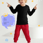 HXP 4 Pack Toddler Boys Sweatpants Pure Cotton Toddler Sweatpants Boys Kids Joggers Pants with Pocket Drawstring
