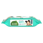 Seventh Generation free & clear wipes packaging on a white background