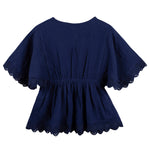 Gerber Baby Girls Toddler Kaftan Swimwear Cover Up, Navy, 0-3 Months US