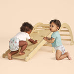 The Honest Company Clean Conscious Diapers for Delicate Skin | Up to 100% Leakproof | Hypoallergenic, Fragrance Free | Winter '25 Limited Edition Prints | Club Box, Size 4 (22-37 lbs), 54 Count