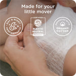 SmartyPants Pull Up Style Diapers | EWG Verified Safe & Plant-Based | Quilted 360 Waistband, Super Absorbent for Overnight Leak Protection | Training Pants by HealthyBaby | Size 8 (30 Count)