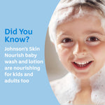 Johnson's Skin Nourishing Moisture Baby Body Wash With Vanilla & Oat Scents, Hypoallergenic & Tear Free Baby Bath Wash, Paraben-, Dye-, Sulfate & Phthalate-Free, 20.3 fl. oz