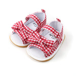 CoKate Baby Boys Girls Sandals Rubber Sole Outdoor First Walker Toddler Girls Boys Summer Shoes(3Infant, Red)