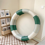 Inflatable Pool Baby Retro Blow Up Swimming Pool Family Cute Thickened Water Pool (Green Stripe)