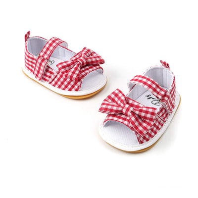 CoKate Baby Boys Girls Sandals Rubber Sole Outdoor First Walker Toddler Girls Boys Summer Shoes(3Infant, Red)