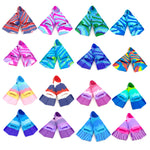 Gugmoy Swimming Training Fins,Kids Swim Fins,Comfortable Swimming Flippers Suitable for Children,Beginners,Girls,Boys,Adults (XXS, 2C-Purple)
