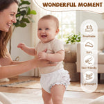 Durio Baby Girl Shorts Soft Baby Girl Newborn Essentials Z White & White 0-6 Months