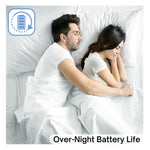 Baby Monitor with Camera and Audio, Long Range No WiFi, Baby Room Temperature Monitoring, Auto Night Vision, 5 Built-in lullabies, 2-Way Audio