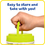 READY 2 LEARN Easy Grip Crayons - 6 Colors - 18m+ - Non-Toxic Toddler Crayons - Easiest to Hold - Refills Available