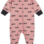 Onesies Brand Baby Girls' 4-Pack Sleep 'N Play Footies Multi Pack, Bunny Pink, Newborn