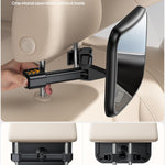 Lamicall Baby Car Mirror for Backseat - [2025 Safest Triangle Hook Clip] Acrylic Car Seat Mirror for Rear Facing, 360° Rotation & Wide Clear View, 3S Quick Install, Newborn Baby Essentials Accessories